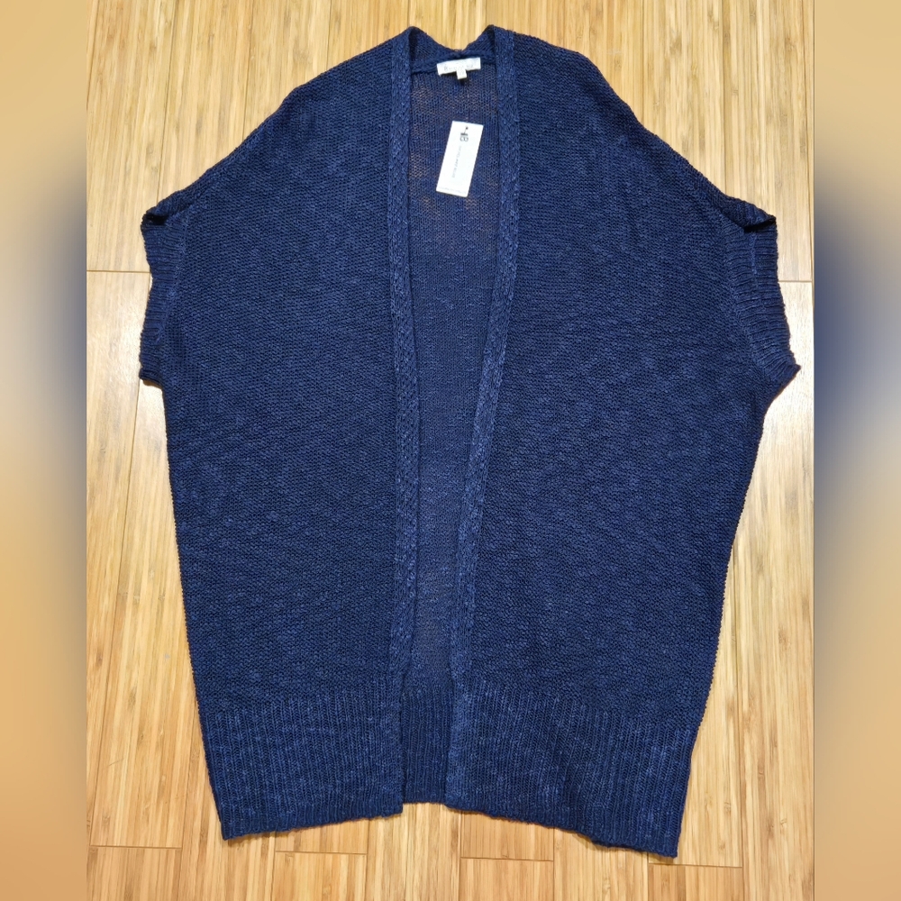 NWT Skies Are Blue Navy Cardigan